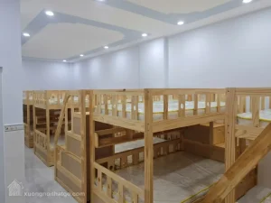 Sản Suất Và Lắp đặt 24 Bộ Giường Tầng Tại Tây Ninh (4)