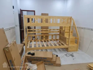 Sản Suất Và Lắp đặt 24 Bộ Giường Tầng Tại Tây Ninh (5)