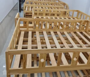 Sản Suất Và Lắp đặt 24 Bộ Giường Tầng Tại Tây Ninh (7)