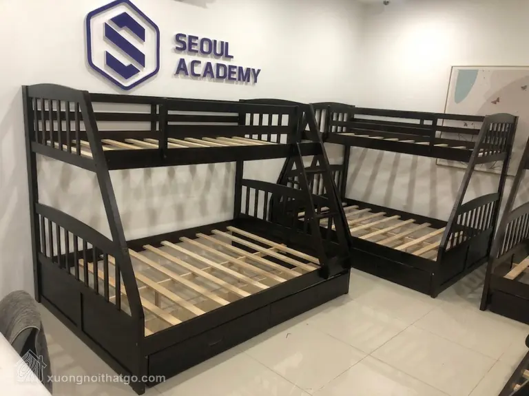 Hoàn Thiện Sản Xuất Và Lắp đặt Giường Tầng Cho Seoul Academy (2)