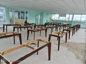 Thi Công Bàn Ghế ăn Căn Tin Công Khôi Nguyên Q.7, Hcm (6)