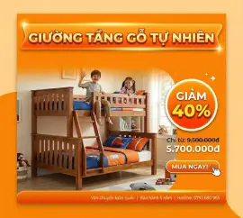 Banner Giường Tầng Khuyến Mại